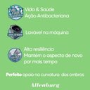Ver imagem 2 de Travesseiro Altenburg Suporte Médio Percal 180 Fios