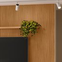Ver imagem 3 de Painel Ripado Decorativo Sala Quarto 180x250cm Prime Plus L06 Nature Fosco - Mpozenato