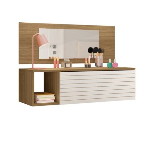 Penteadeira Gaveta Suspensa Joy 8400 Nature Peternella