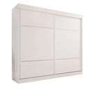 Ver imagem 1 de Guarda-roupa Casal 2 Portas de Correr 6 Gavetas Fortaleza - Mais Móvei Neve