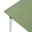 Ver imagem 3 de Mesa Diana 4 Lugares Quadrada Plástico 70cm Verde Oliva Pernas Alumínio Tramontina