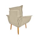 Ver imagem 3 de Kit 2 Poltronas Opala GatMagazine-Suede bege