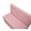 Ver imagem 3 de POLTRONA SOFA BOOTH 1,10CM COSTURA VERTICAIS ROSA  SKU_90