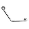 Barra de Apoio Idoso e Deficiente 120° 30x30cm Inox Polido - 1