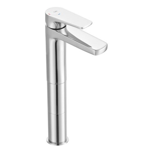 Monocomando para Lavatorio de Mesa Bica Alta Noronha Cromado Celite Cód. B5003cucr0