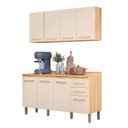 Ver imagem 1 de Conjunto de Cozinha Lily Modulado com 8 Portas 2 Gavetas