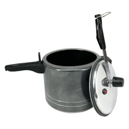 Panela De Pressão Antiaderente 4,5 Litros Alumínio - Grafite - 4