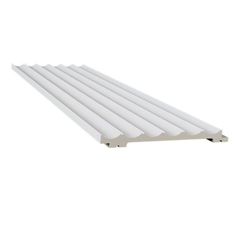 Revestimento Poliestireno Duna 15cm Branco - Santa Luzia