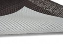 Ver imagem 6 de Tapete Passadeira Emborrachada Pvc Antiderrapante 0,65x3,00m Barrado Marrom Branco