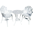 Ver imagem 1 de Conjunto Nova Hera com 2 Poltronas e Mesinha Moveis de Jardim - Branco