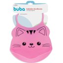 Ver imagem 1 de Babador de Silicone com Pega Migalhas - Rosa - Buba