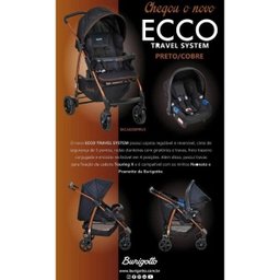 Carrinho Travel System Ecco - Preto e Cobre - Burigotto - 5