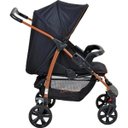 Ver imagem 2 de Carrinho Travel System Ecco - Preto e Cobre - Burigotto