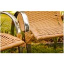 Ver imagem 3 de Kit 2 Cadeiras e Namoradeira para Área e Mesa Mini Garden Trama Original