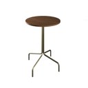 Ver imagem 1 de Mesa Bistrô Barcelona 80cm Marrom/Nogueira
