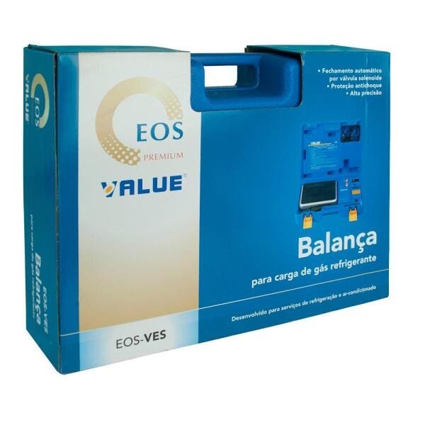 Balança Digital Profissional EOS até 50kg Programável com Alarme e Solenoide Bivolt Bivolt - 2