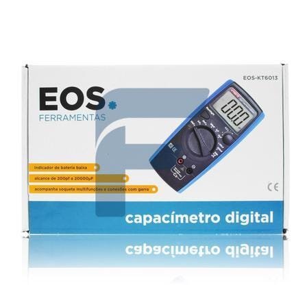 Capacímetro Multimetro Digital Profissional EOS C14588 - 4