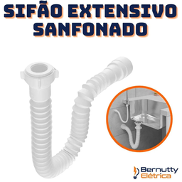Kit Pia Torneira Bica Alta + Válvula Abs + Sifão Universal - 4