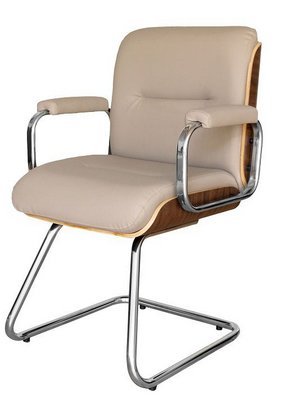 Cadeira Diretor Fixa Capa de Madeira Gupe 2130