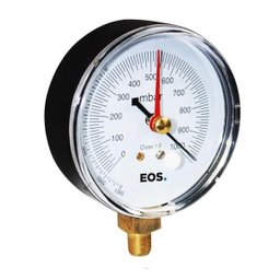 Vacuômetro Analógico EOS com Rosca de 1/8 - - 1
