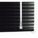Ver imagem 4 de Persiana Horizontal 25mm Alumínio Crisdan sem Furos Aparente Largura 1,00 X 1,00 Altura Preta