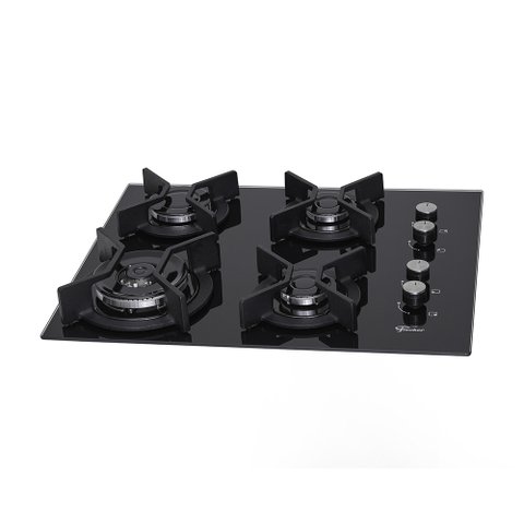 Cooktop Fischer Infinity 4 Bocas Preto - Bivolt