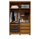 Ver imagem 2 de Guarda Roupa Milão 4 Portas Benetil Móveis - Cinamomo/off