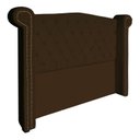 Ver imagem 5 de Kit Cabeceira e Calçadeira Box Sienna 140 Cm Casal Suede