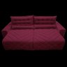 Sofá 2,22M Retrátil e Reclinável com Molas Cama Inbox Plus Tecido Suede Velusoft Vinho - 5