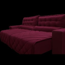 Sofá 2,22M Retrátil e Reclinável com Molas Cama Inbox Plus Tecido Suede Velusoft Vinho - 4 Sofá 2,22M Retrátil e Reclinável com Molas Cama Inbox Plus Tecido Suede Velusoft Vinho - 4