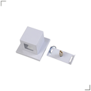Ver imagem 2 de Arandela Box Cubo com 2 Fachos - Interna e Externa:branco