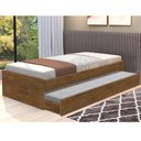Ver imagem 3 de Cama Turca Oriental Solteiro Cama Auxiliar Jequitibá Esquilo Móveis