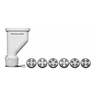 Kit Set Pasta Press Massas KitchenAid para Batedeira Stand Mixer - 3