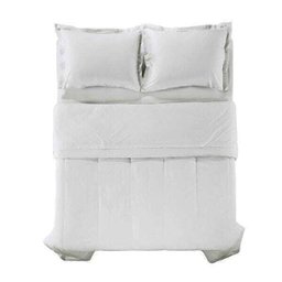 Edredom Casal Karsten 180 Fios Percal 100% Algodão Liss Branco - 4