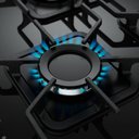 Ver imagem 4 de Fogão Mueller 5 Bocas Decorato Vetro Inox com Timer Bivolt