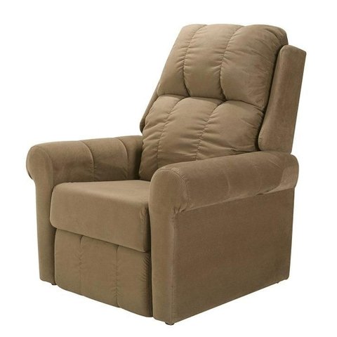 Poltrona Reclinável MH-1216 Estofada sem Massageador Marrom B