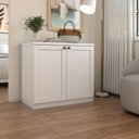 Ver imagem 1 de Sapateira Americana 2 Portas Branco - Panorama Móveis