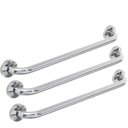 Ver imagem 1 de Alça de Apoio para Banheiro Kit 22 Unid. 40cm Inox Barra Idoso Cadeirante Leva pra Malhar Bsl3019