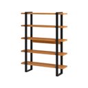 Ver imagem 2 de Estante Industrial Home Office Escritório 5 Prateleiras MDF