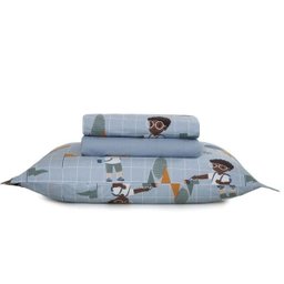 Jogo de Lençol Infantil Percal Total Mix Jr Totó - 1