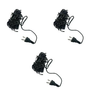 Kit C/3 Pisca Pisca Luz de Natal 220v 10mt Led Branco