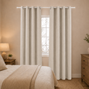 Ver imagem 1 de Cortina Blackout Linho 4,00m X 2,60m Sala Quarto Janelas Caqui