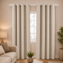 Ver imagem 2 de Cortina Blackout Linho 4,00m X 2,60m Sala Quarto Janelas Caqui