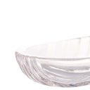 Ver imagem 4 de 2 Pratos Decorativos de Cristal Leaf 39x14x3cm Lyor Travessa Bandeja de Aparador