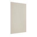 Ver imagem 1 de Painel Ripado Decorativo 160cm X 240cm em Madeira Mdf Cor:luna