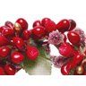 Mini Guirlanda Natalina Vermelha 11 Cm - 2