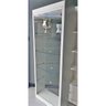 Prateleira Vidro Vitrine Branco 185x64x32cm - Deep - 1