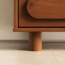 Ver imagem 7 de Cômoda Vertical Madeira 5 Gavetas Organizadora Alta 80 cm Castanho Dakin