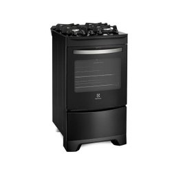 Fogão de Piso 4 Bocas Electrolux Preto Bivolt 52Lpv - 1
