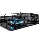 Ver imagem 5 de Cooktop À Gás Megachama Midea 4 Bocas Vidro Preto Bivolt Md-gv40aapb